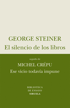 SILENCIO DE LOS LIBROS EL ; ESE VICIO T