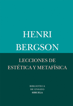 LECCIONES DE ESTETICA Y METAFISICA (BE