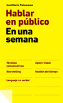 HABLAR EN PUBLICO EN UNA SEMANA
