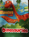 ILUMIINA CON DINOSAURIOS DIVERTIDAS PAGINAS PARA ILUMINAR