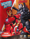 SUPER ARMADURAS COLOREARTE AVENGERS MARVEL