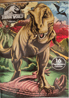 JURASSIC WORLD T-REX APLASTA COLOREAR
