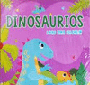 CON 3 CRAYONES DINOSAURIOS LIBRO PARA COLOREAR