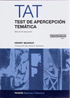 TEST DE APERCEPCION TEMATICA (TAT) - NUEVA EDICION