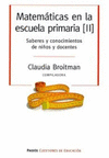 MATEMATICAS EN LA ESCUELA PRIMARIA I