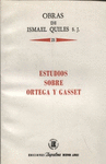 ESTUDIOS SOBRE ORTEGA Y GASSET