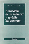 AUTONOMIA DE LA VOLUNTAD Y REVISION DEL CONTRATO
