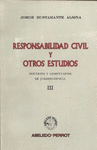 RESPONSABILIDAD CIVIL Y OTROS ESTUDIOS III