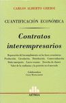 CONTRATOS INTEREMPREARIOS CUANTIFICACION ECONOMICA