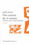 DAR CUENTA DE SI MISMO VIOLENCIA ETICA Y RESPONSABILIDAD