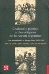 CIVILIDAD Y POLITICA EN LOS ORIGENES DE LA NACION ARGENTINA: LAS SOCIABILIDADES EN BUENOS AIRES 1829