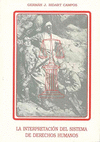 INTERPRETACION DEL SISTEMA DE DERECHOS HUMANOS