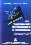 TRANSFORMACIONES CONSTITUCIONALES EN LA POSTMODERNIDAD