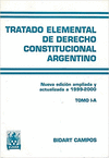 TRATADO ELEMENTAL DE DERECHO (TOMO I-A) CONSTITUCIONAL ARG