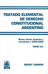 TRATADO ELEMENTAL DE DERECHO (TOMO II-A) CONSTITUCIONAL ARG