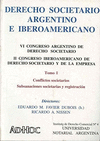 DERECHO SOCIETARIO ARGENTINO E IBEROAMERICANO TOMO I