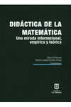 DIDACTICA DE LA MATEMATICA