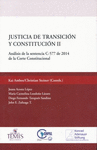 JUSTICIA DE TRANSICION Y CONSTITUCION II