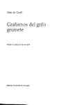 GRAFISMOS DEL GRIFO GRUMETE