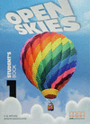 OPEN SKIES 1 STUDENTS BOOK + WORKBOOK INCLUYE CD