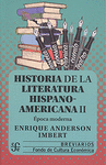 HISTORIA DE LA LITERATURA HISPANOAMERICANA, II EPOCA CONTEMPORANEA