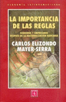 LA IMPORTANCIA DE LAS REGLAS GOBIERNO Y EMPRESARIO DESPUES DE LA NACIONALIZACION BANCARIA