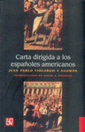 CARTA DIRIGIDA A LOS ESPA�OLES AMERICANOS