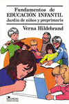 FUNDAMENTOS DE EDUCACION INFANTIL