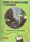 MANUAL DE EQUIPO ELECTRICO Y ELECTRONICO