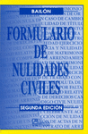 FORMULARIO DE NULIDADES CIVILES 2A. ED.