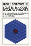 �QUE ES ESA COSA LLAMADA CIENCIA?