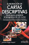 ELABORACION DE CARTAS DESCRIPTIVAS
