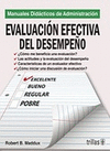 EVALUACION EFECTIVA DEL DESEMPE�O