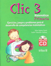CLIC 3 MATEMATICAS PRIMARIA INCLUYE CD