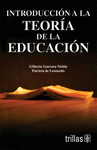 INTRODUCCION A LA TEORIA DE LA EDUCACION