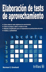 ELABORACION DE TESTS DE APROVECHAMIENTO