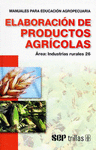 ELABORACION DE PRODUCTOS AGRICOLAS