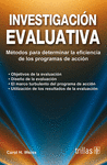 INVESTIGACION EVALUATIVA