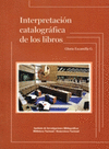 INTERPRETACION CATALOGRAFICA DE LOS LIBROS