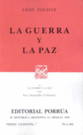 GUERRA Y LA PAZ LA (SC201) NIKOLAYEVITCH TOLSTO