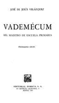 VADEMECUM DEL MAESTRO DE ESCUELA PRIMARIA