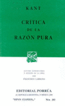CRITICA DE LA RAZON PURA (SC203) KANT