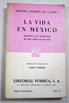 VIDA EN MEXICO LA (SC074) CALDERON DE LA BARCA
