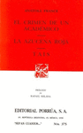 CRIMEN DE UN ACADEMICO EL (SC375)