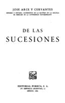 DE LAS SUCESIONES