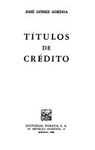 TITULOS DE CREDITO