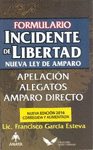 FORMULARIO INCIDENTE DE LIBERTAD NUEVA LEY DE AMPARO