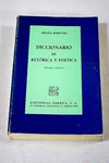 DICCIONARIO DE RETORICA Y POETICA