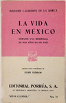 VIDA EN MEXICO LA (SC074) CALDERON DE LA BARCA