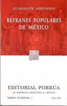 REFRANES POPULARES DE MEXICO (SC674) APPENDINI